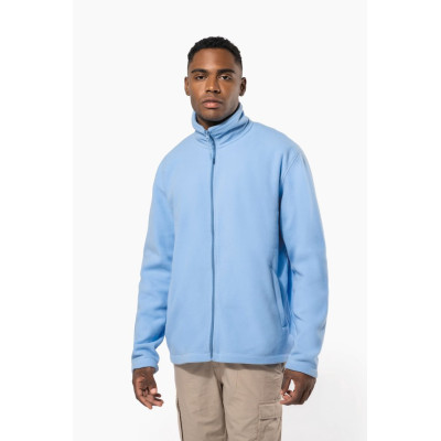Men's microfleece zip jacket